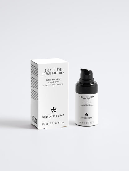 3-in-1 Eye Cream for Men – Revitalizing formula for eyes