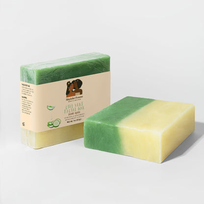 Aloe & Cucumber Soap – Cooling bar that hydrates and soothes sensitive skin | Shiylohe-Femme