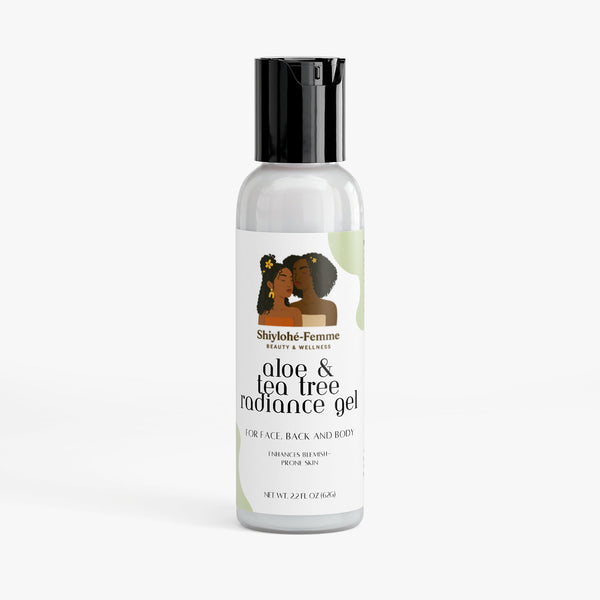 Aloe & Tea Tree Radiance Gel – Cooling brightening gel for skin clarity