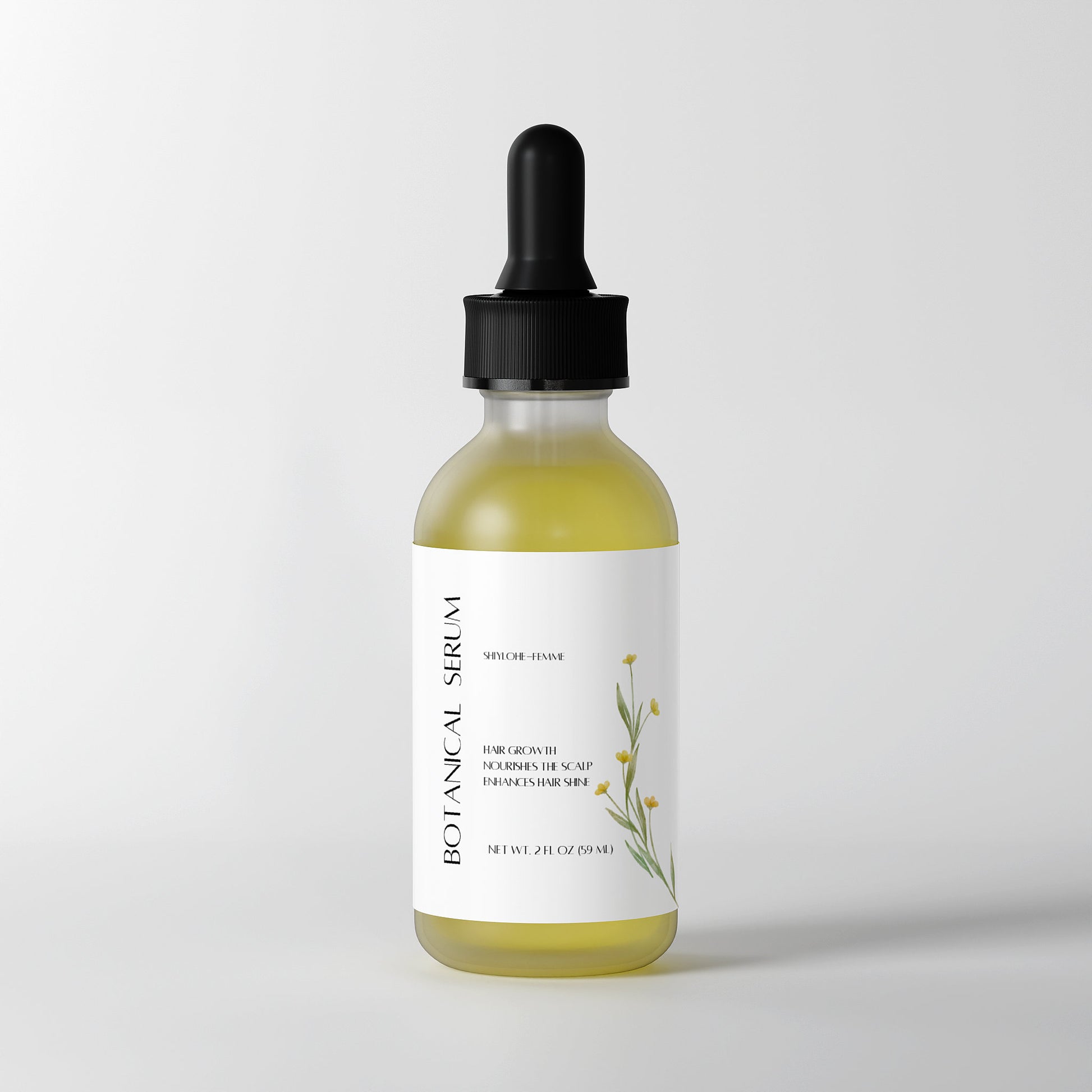 Botanical Hair Growth Serum – Herbal hair strength and growth boost