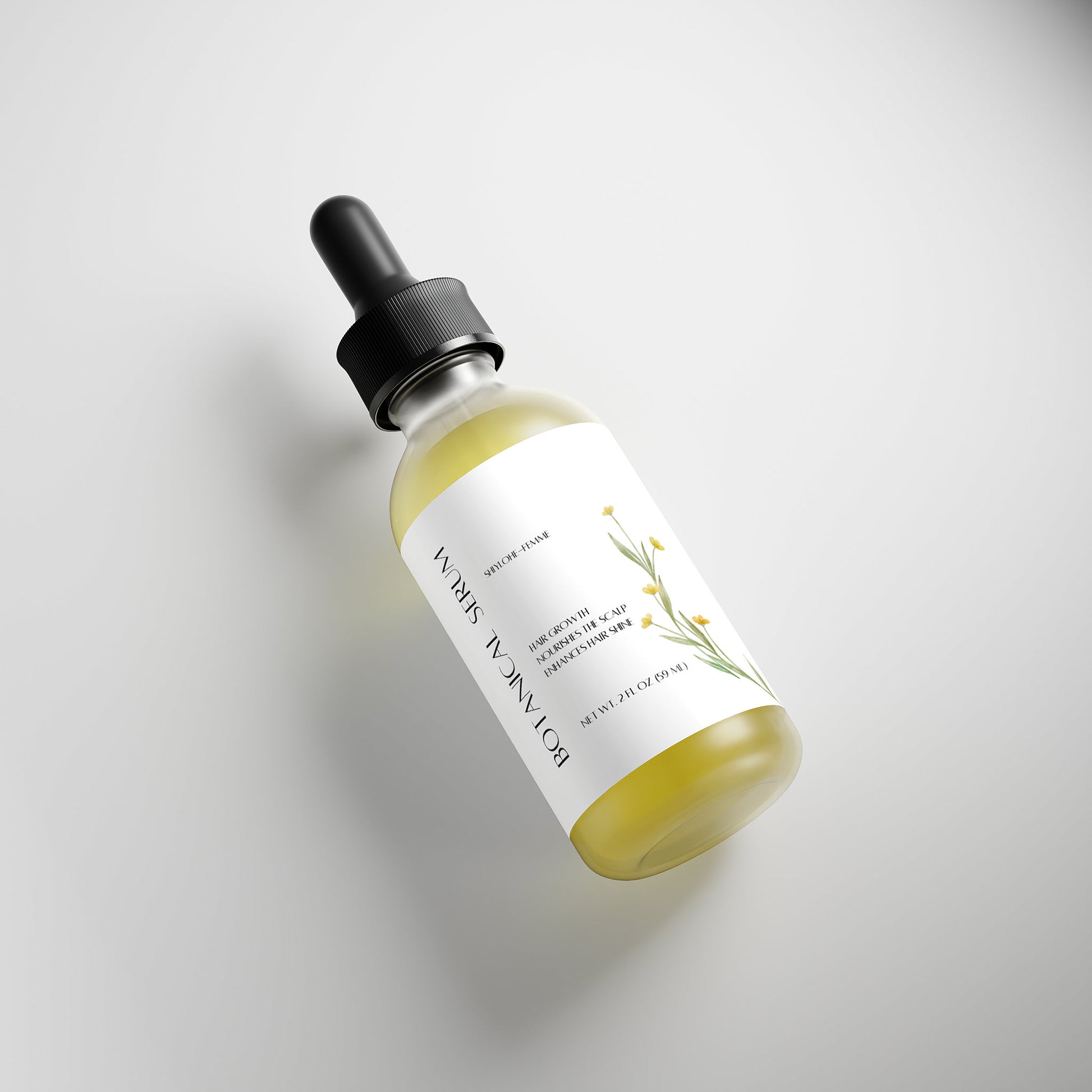 Botanical Hair Growth Serum – Herbal hair strength and growth boost