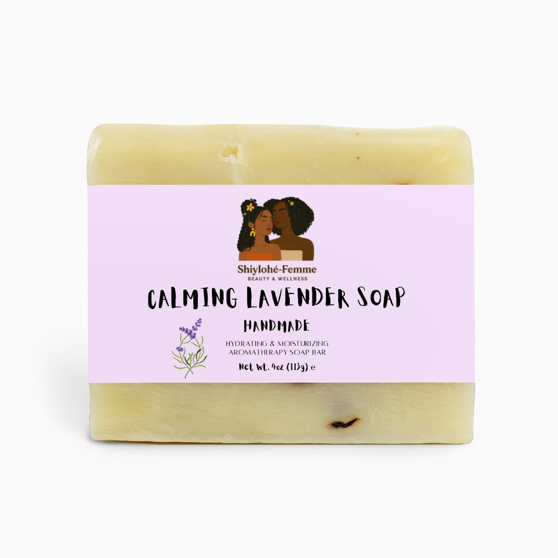 Calming Lavender Soap – Relaxing botanical bar for evening skincare | Shiylohe-Femme