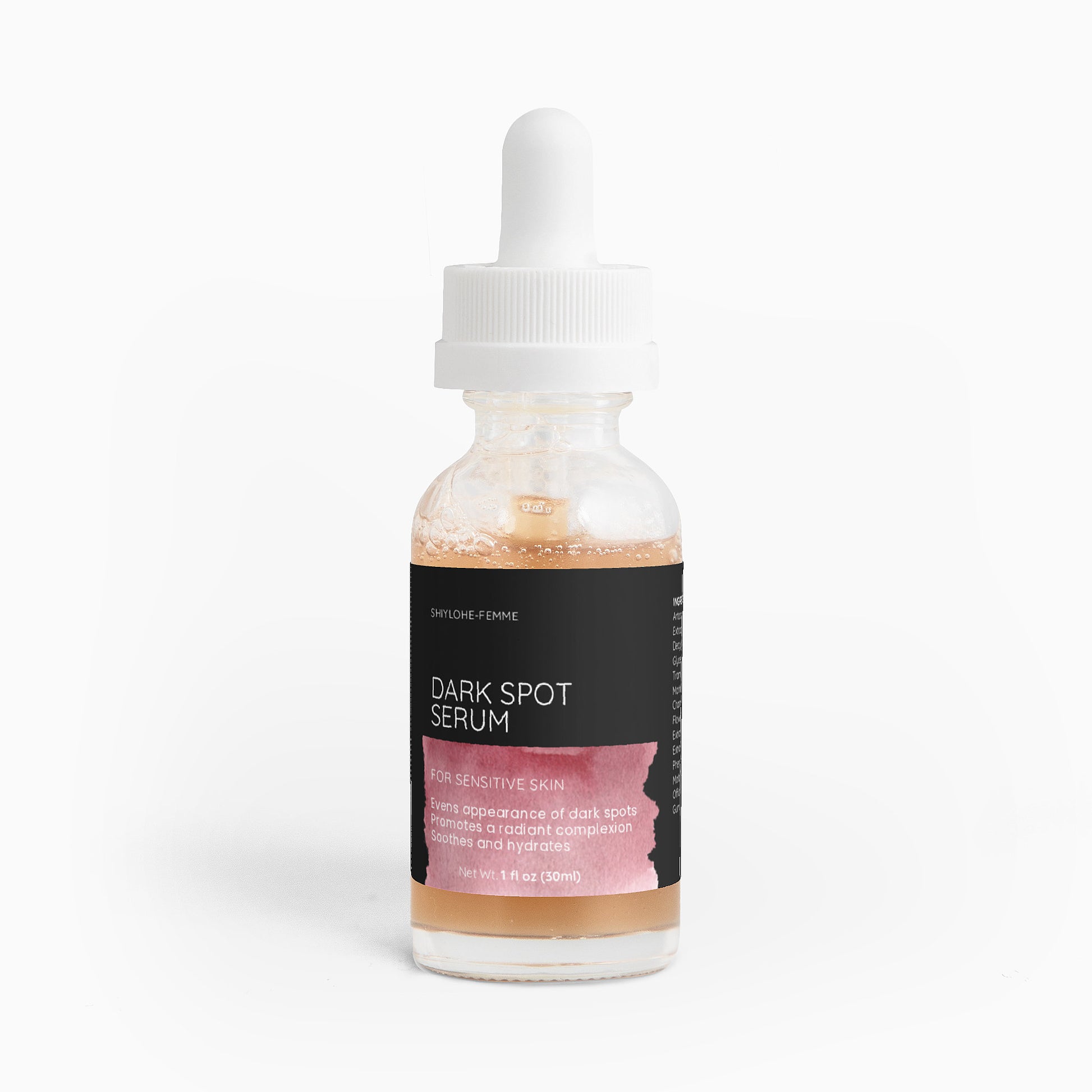 Dark Spot Serum for Sensitive Skin – Gentle brightening serum for uneven tone | Shiylohe-Femme