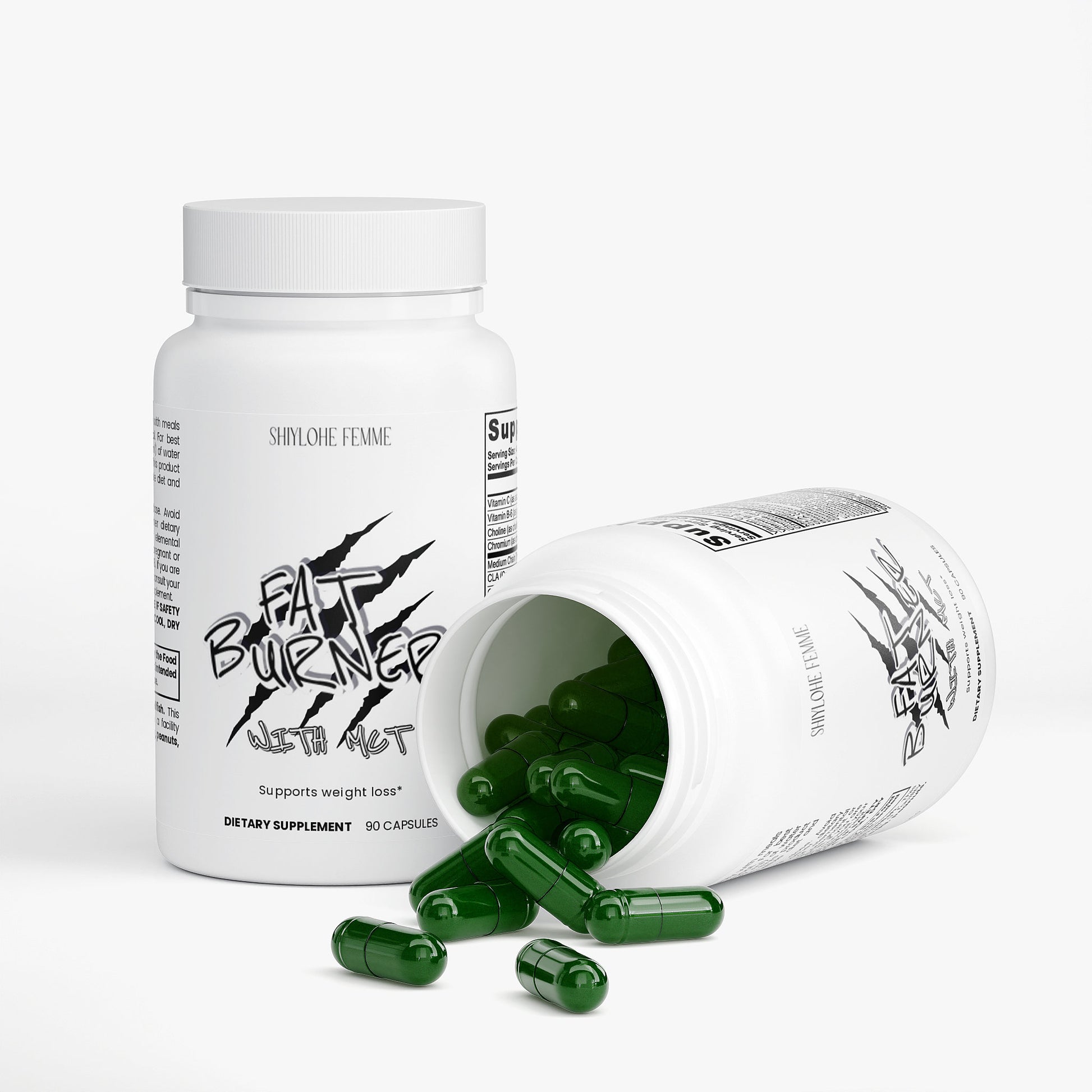 Fat Burner with MCT – Natural metabolism support with coconut oil | Shiylohe-Femme