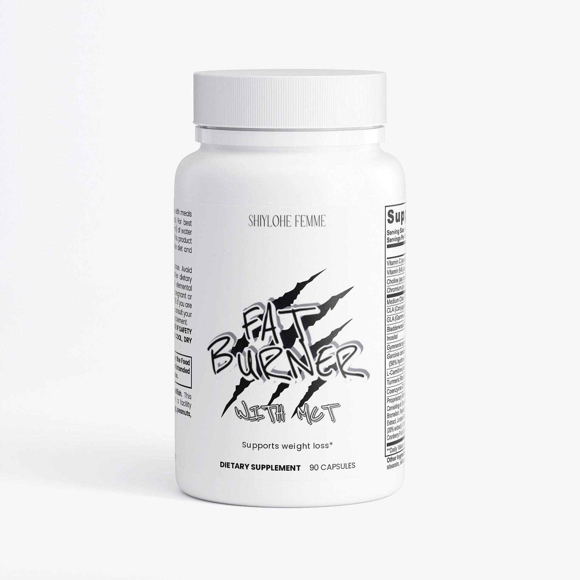 Fat Burner with MCT – Natural metabolism support with coconut oil | Shiylohe-Femme