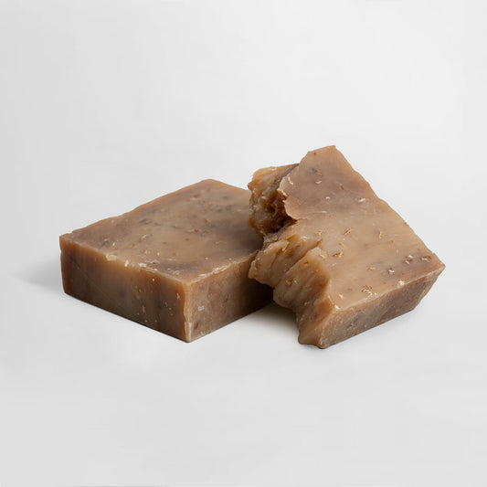 Oat Milk Honey Soap – Moisturizing creamy bar for dry skin relief | Shiylohe-Femme