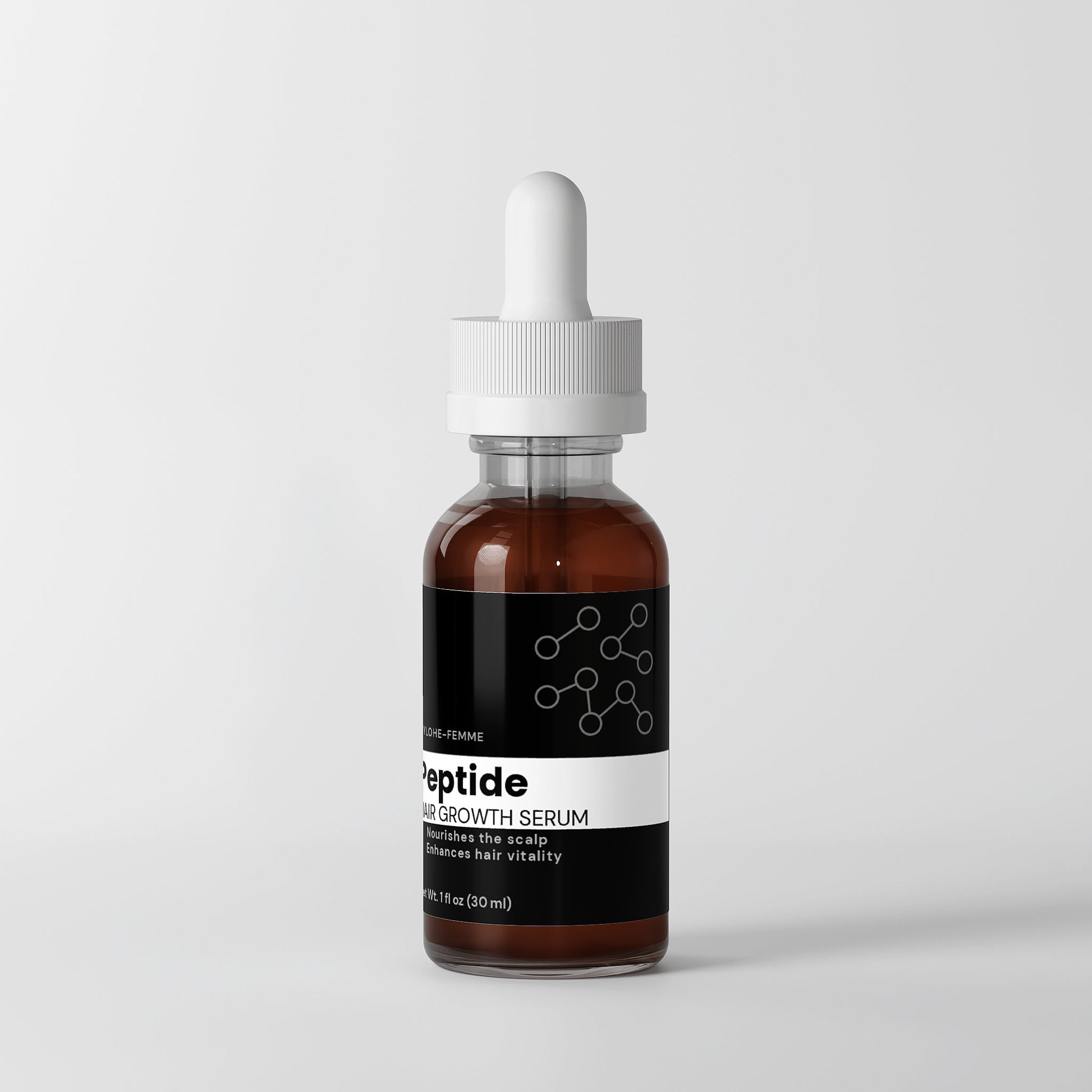 Peptide Hair Growth Serum – Follicle-strengthening serum with peptides for growth | Shiylohe-Femme
