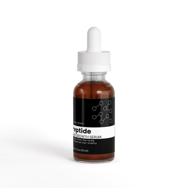 Peptide Hair Growth Serum – Follicle-strengthening serum with peptides for growth | Shiylohe-Femme