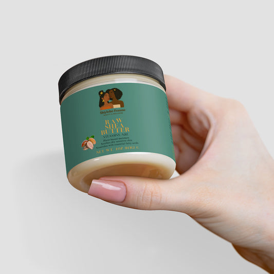 Raw Shea Butter – Rich natural butter for skin and hair hydration | Shiylohe-Femme