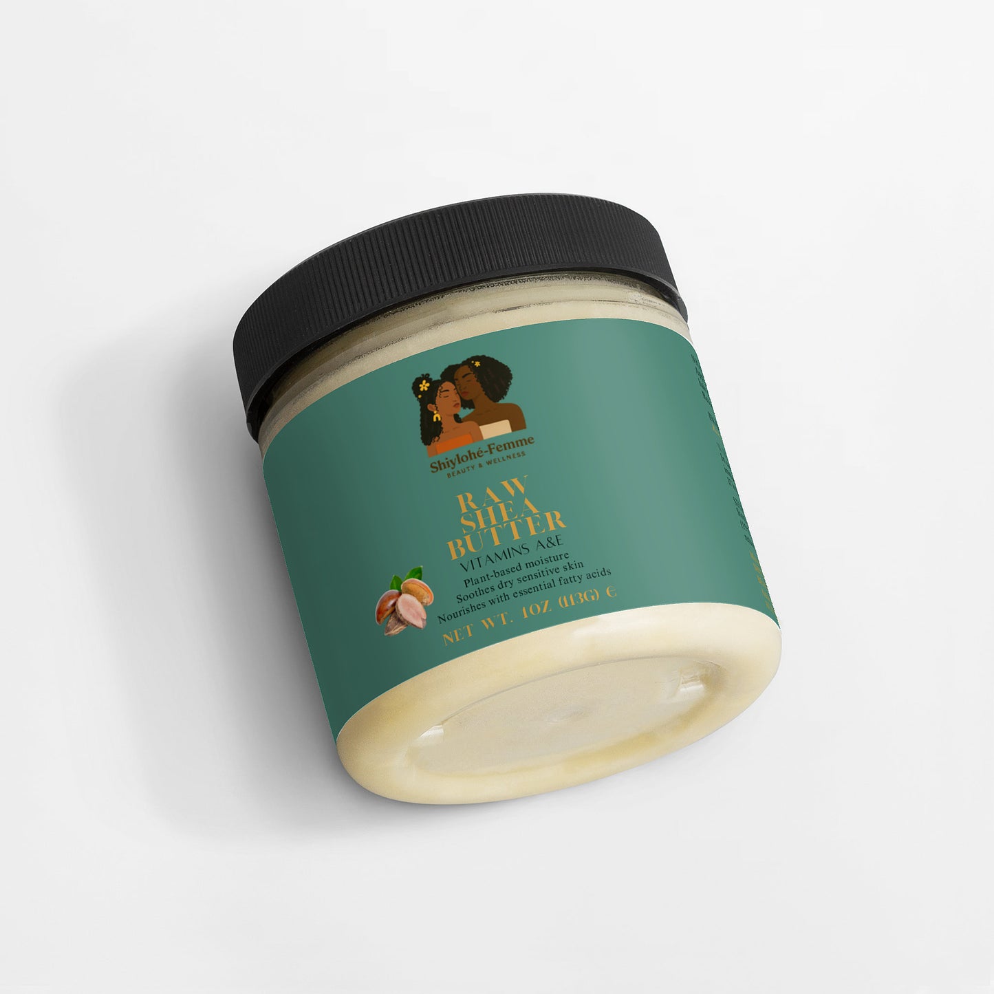 Raw Shea Butter – Rich natural butter for skin and hair hydration | Shiylohe-Femme
