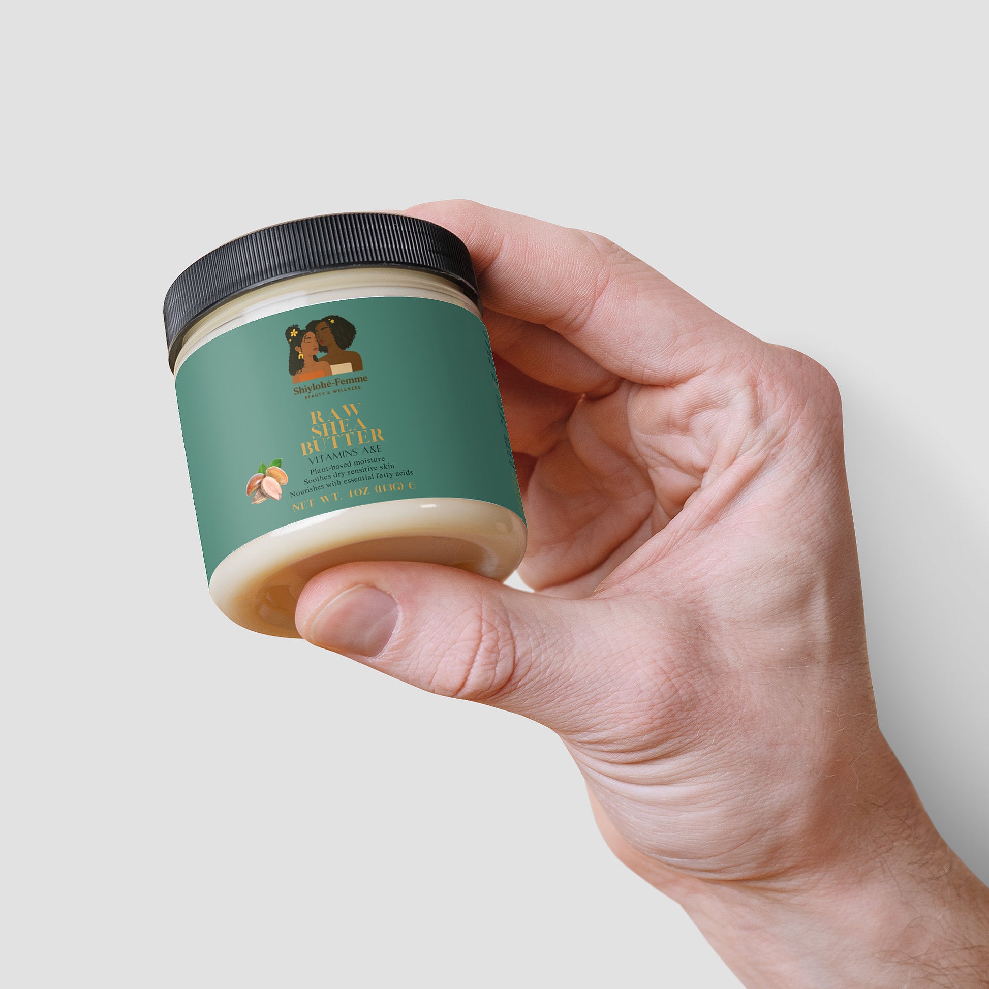 Raw Shea Butter – Rich natural butter for skin and hair hydration | Shiylohe-Femme