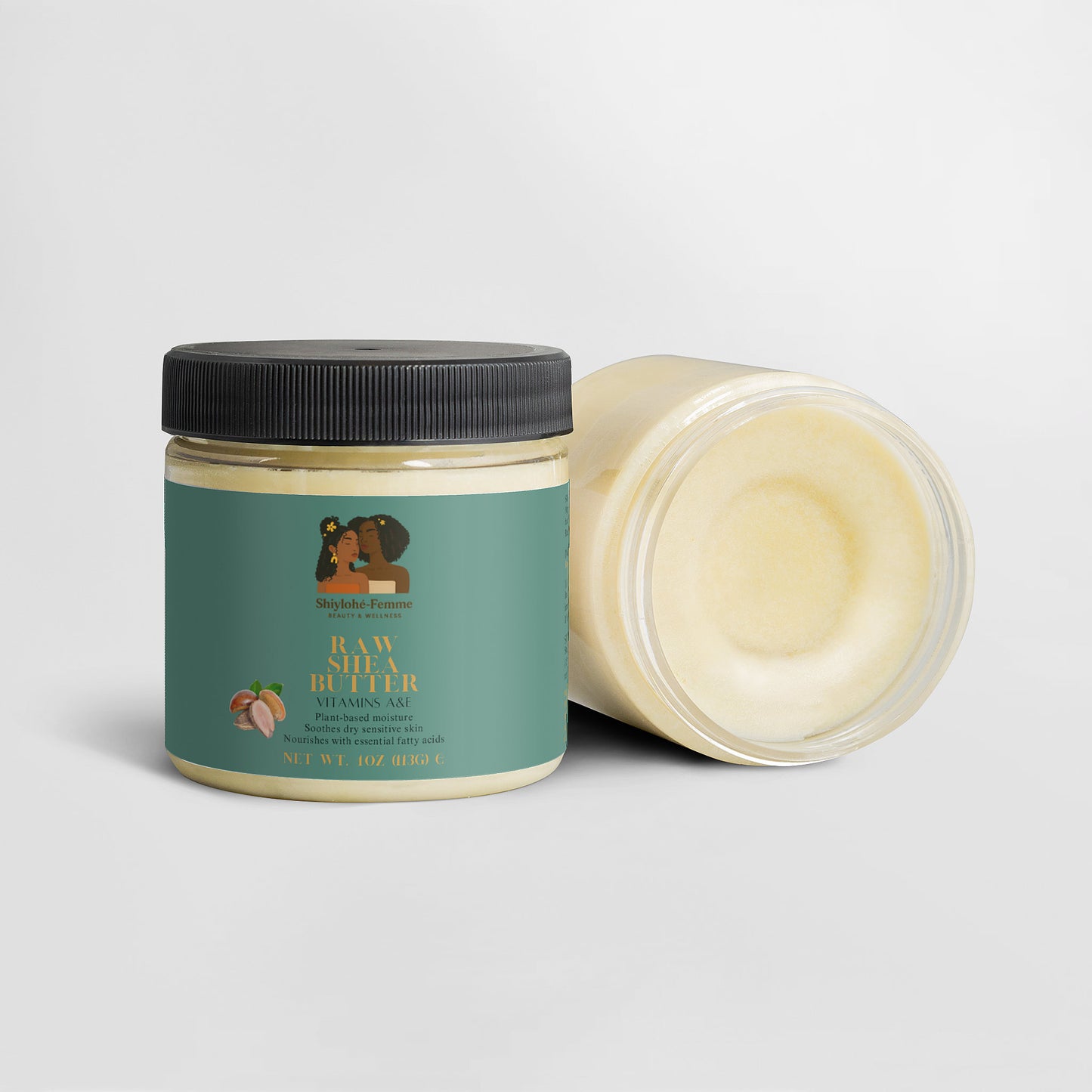 Raw Shea Butter – Rich natural butter for skin and hair hydration | Shiylohe-Femme