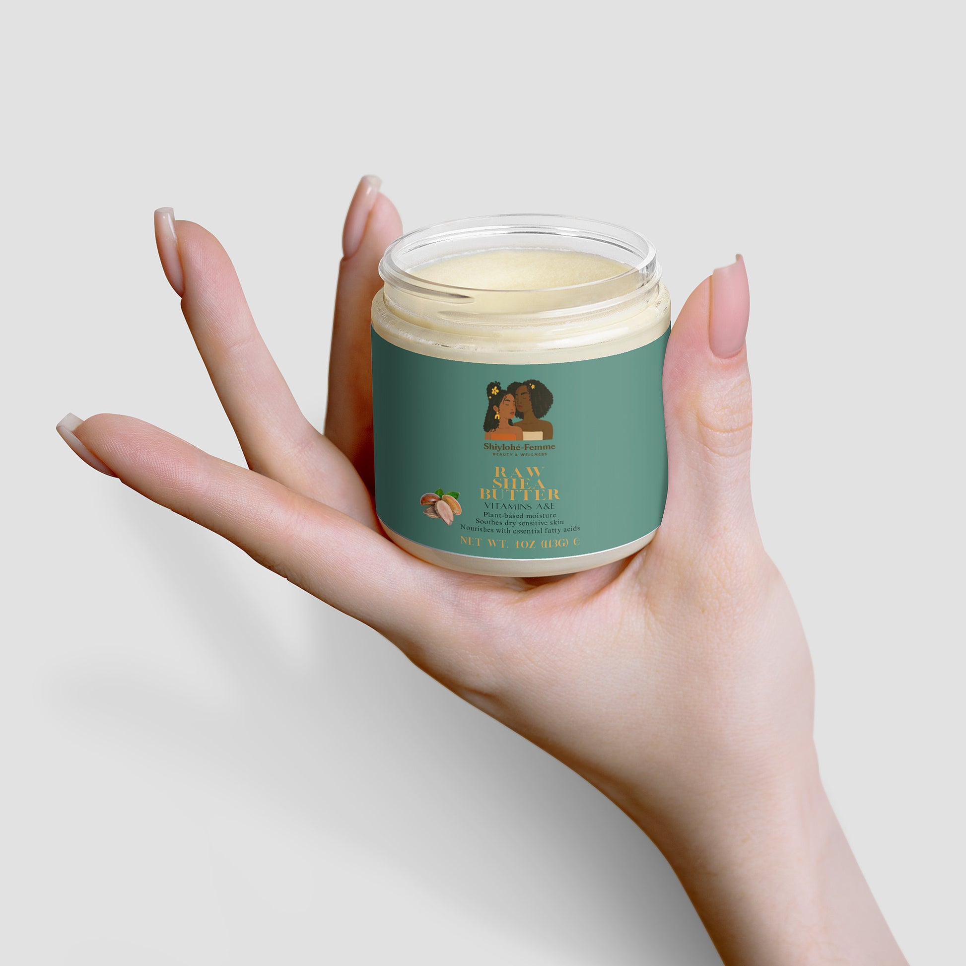 Raw Shea Butter – Rich natural butter for skin and hair hydration | Shiylohe-Femme