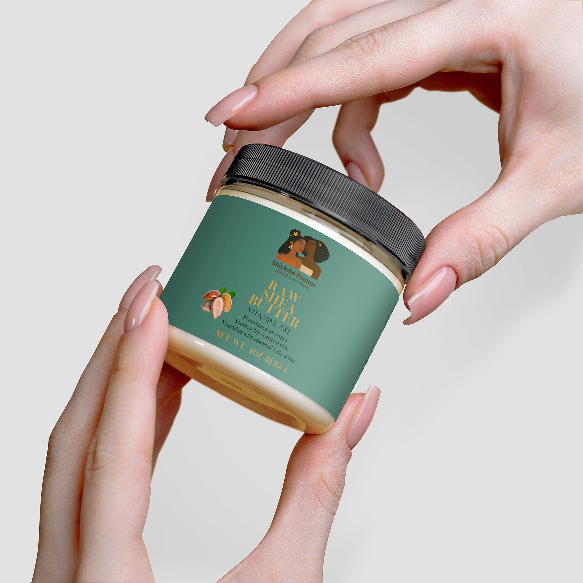 Raw Shea Butter – Rich natural butter for skin and hair hydration | Shiylohe-Femme