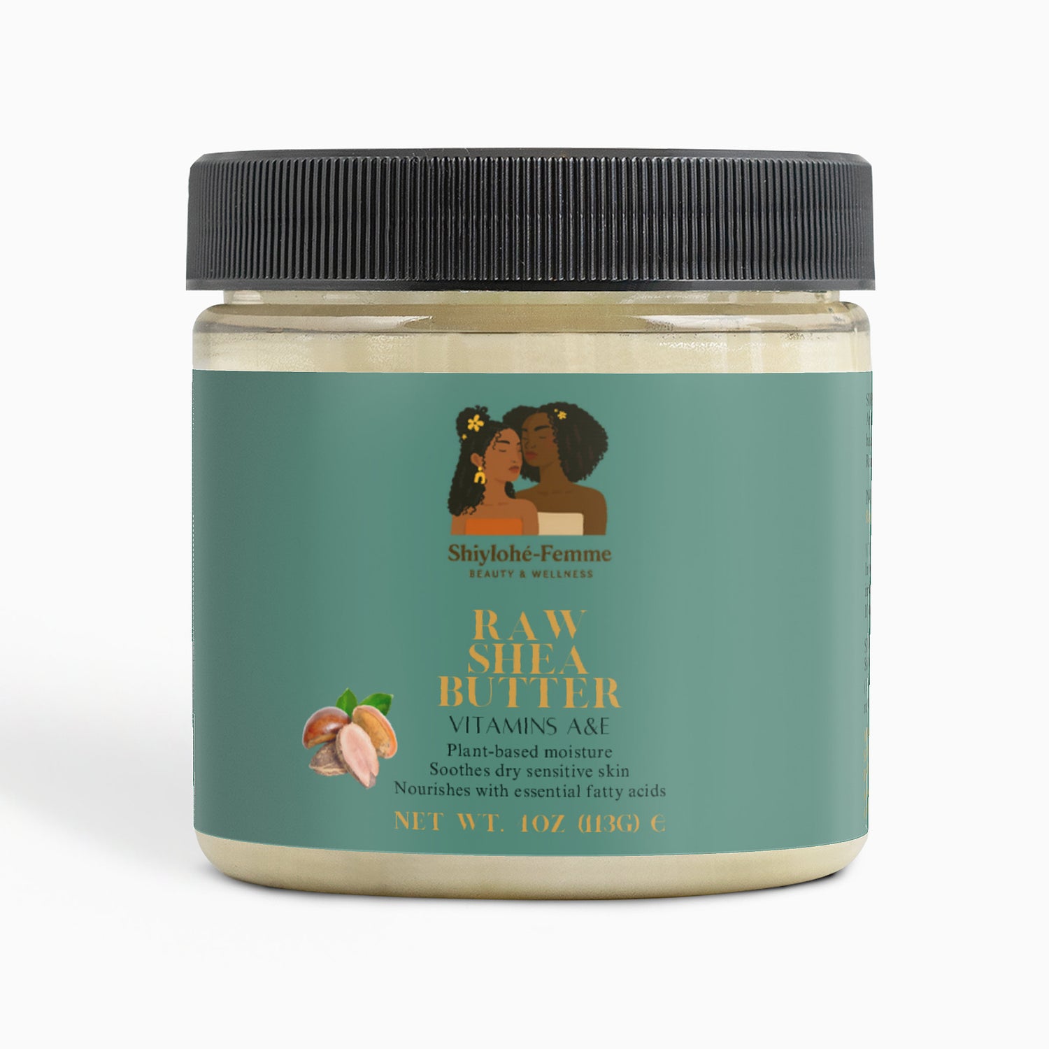 Raw Shea Butter – Rich natural butter for skin and hair hydration | Shiylohe-Femme