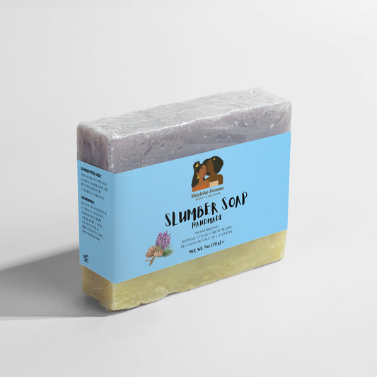 Slumber Soap – Lavender-infused bar for calming nightly skincare | Shiylohe-Femme