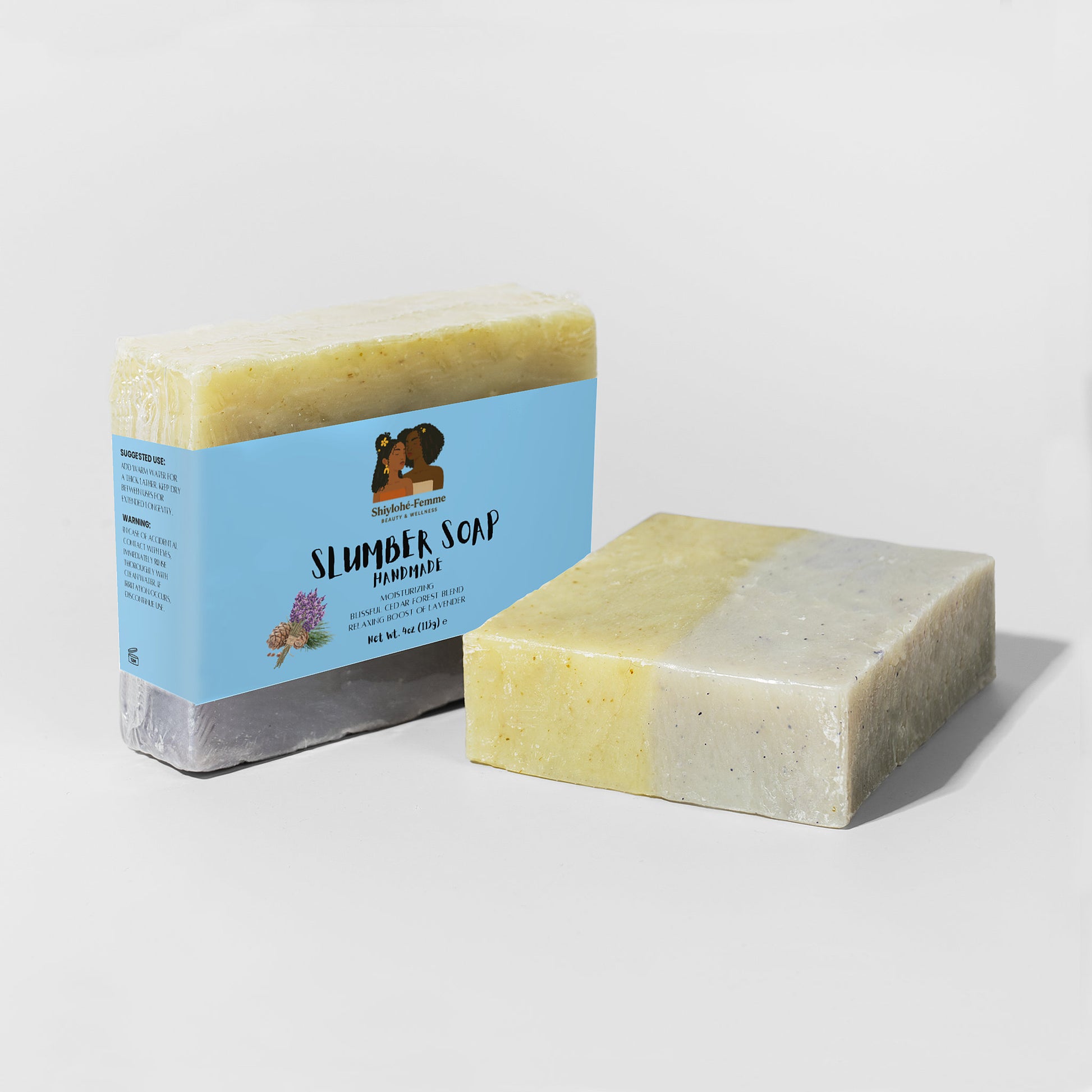 Slumber Soap – Lavender-infused bar for calming nightly skincare | Shiylohe-Femme