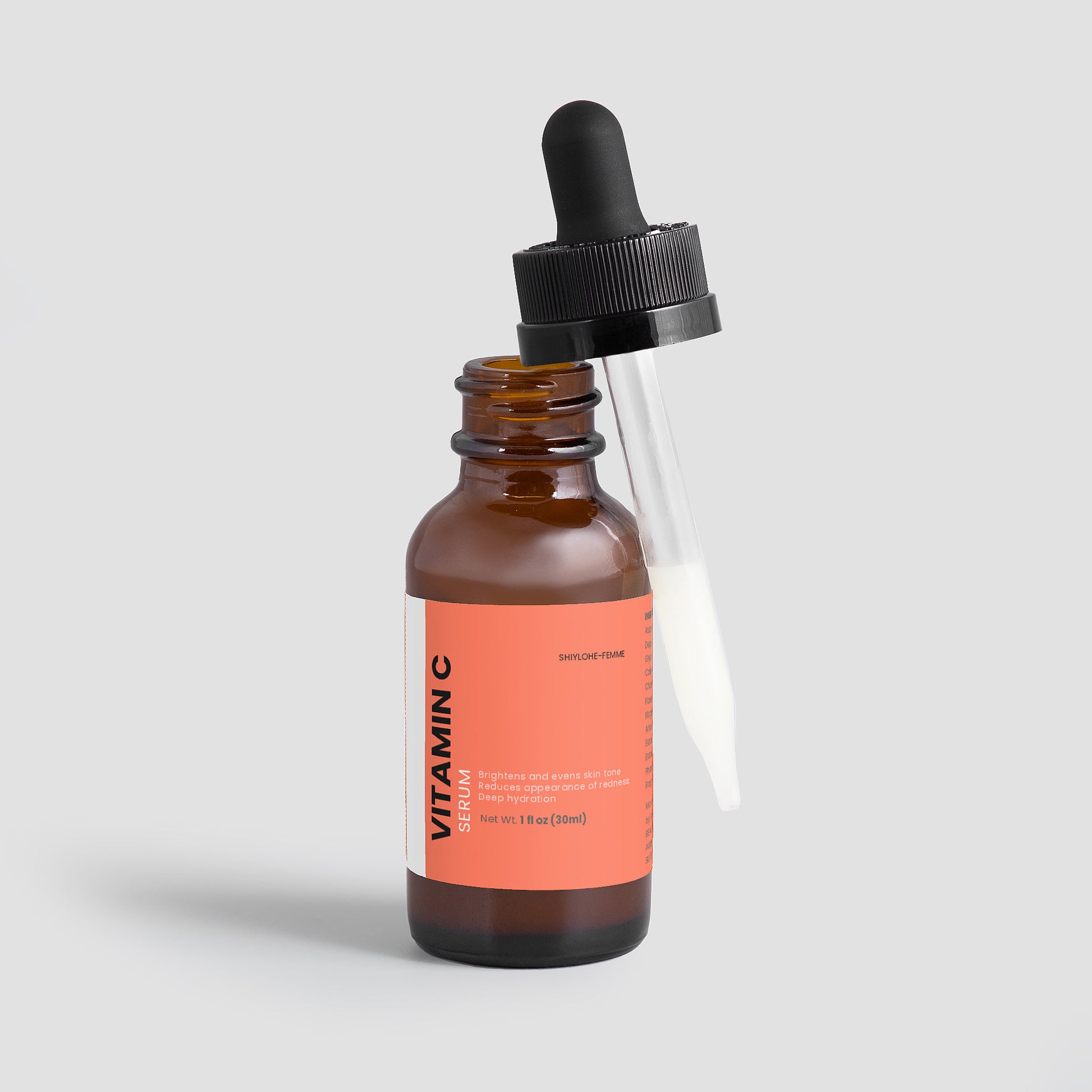 Vitamin C Serum – Brightening facial serum to fade dark spots and boost glow | Shiylohe-Femme